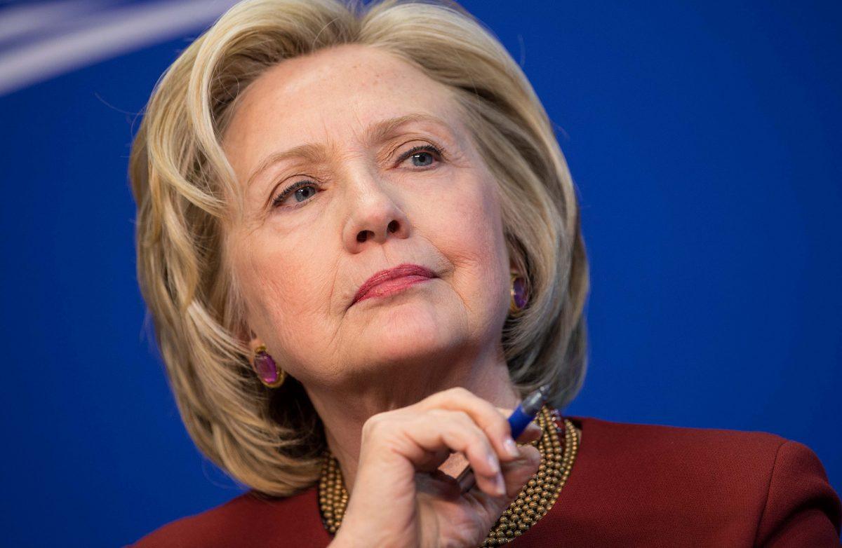 (FILES) This March 23, 2015 file photo shows former US Secretary of State Hillary Clinton as shetakes part in a discussion on "our nation's urban centers," and "challenges from housing and transportation to education and workforce accessibility" at the Center for American Progress (CAP) in Washington, DC. A US congressional panel investigating the 2012 Benghazi attacks has called for Hillary Clinton to testify by May 1, following a scandal involving her exclusive use of private emails while secretary of state. Trey Gowdy, chairman of the House Select Committee on Benghazi, made the request March 31, 2015 after Clinton rejected his earlier demand that she turn over her private computer server, on which her emails were stored, to US officials for a third-party review. AFP PHOTO/NICHOLAS KAMMNICHOLAS KAMM/AFP/Getty Images